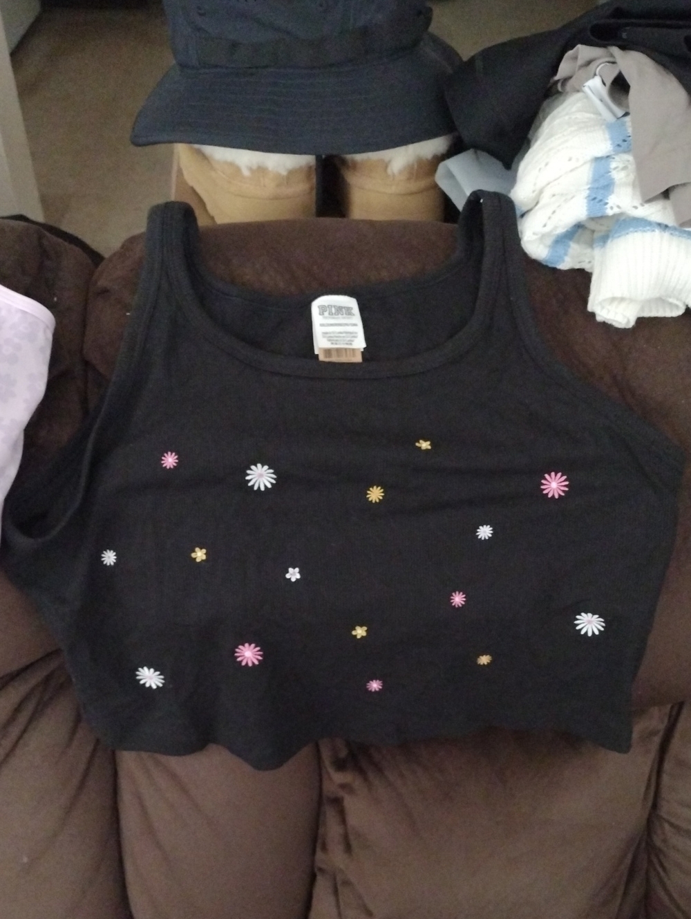 PINK Victoria's Secret Set Of Two One Is A Crop Top One A Workout Bra
